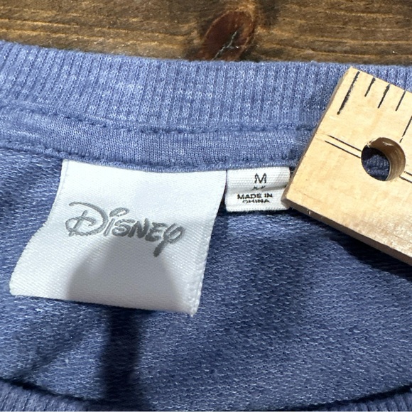 Disney Lilo & Stitch Women’s Pullover Sweater size Medium Blue - Picture 6 of 8